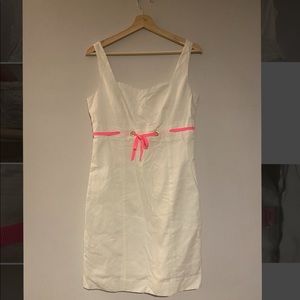 Lily Pulitzer white vacation dress